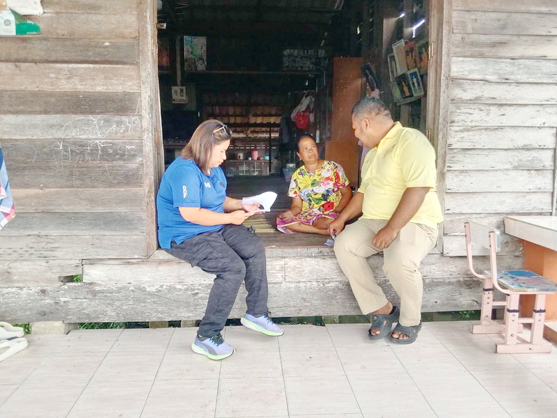 ดำเนินการเก็บข้อมูลผลจับสัตว์น้ำจากชาวประมง ในพื้นที่ทะเลน้อยจังหวัดพัทลุง..คลิก