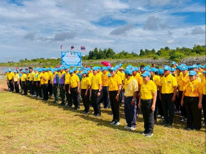 จัดพิธีปล่อยพันธุ์สัตว์น้ำเนื่องในวันประมงแห่งชาติ ประจำปี 2568 ระดับจังหวัด