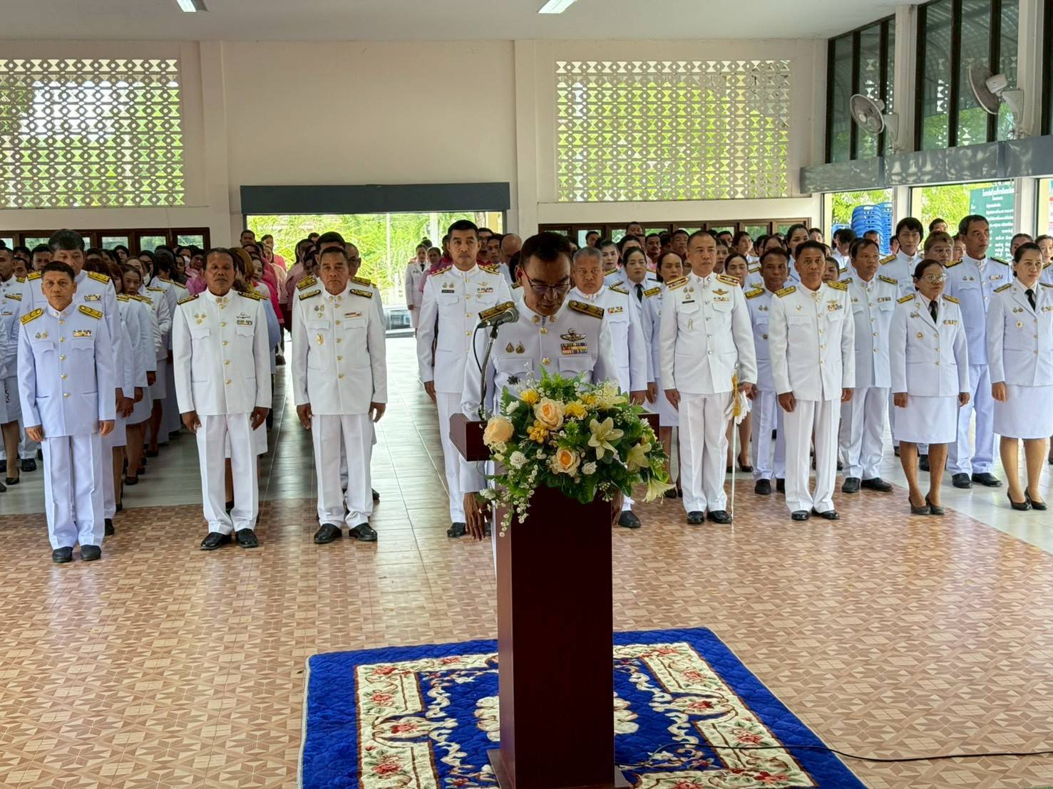ประมงอำเภอเขาชัยสน เข้าร่วมพิธีวางพวงมาลาถวายราชสักการะ  เนื่องในวันคล้ายวันสวรรคต พระบาทสมเด็จพระจุลจอมเกล้าเจ้าอยู่หัว  (วันปิยมหาราช 23 ตุลาคม 2568) ณ ศาลาประชาคมอำเภอเขาชัยสน จังหวัดพัทลุง