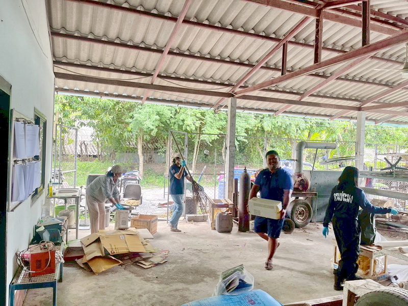 จัดกิจกรรม 5 ส ของหน่วยงาน..คลิก