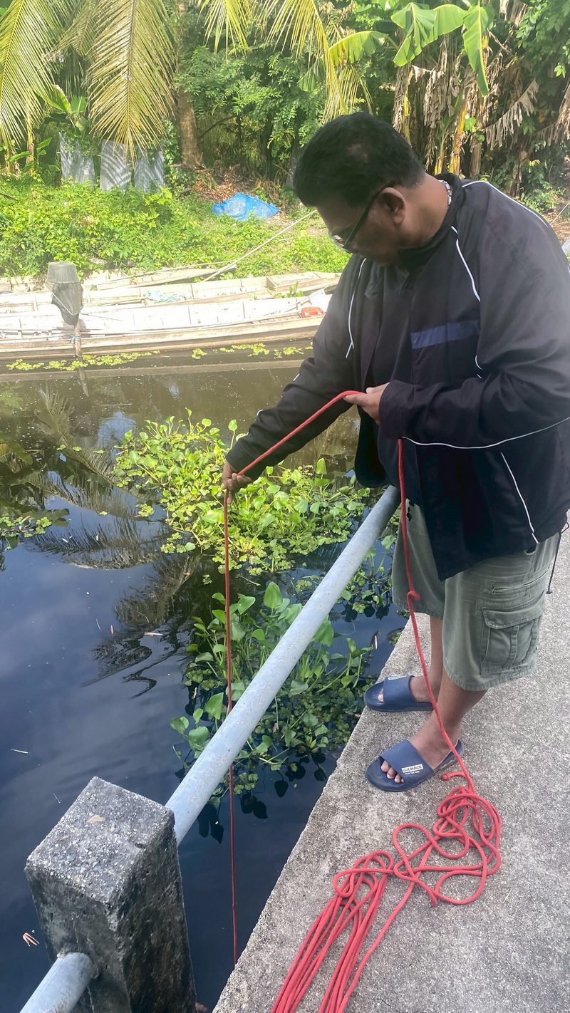 สำรวจการระบาดของปลาหมอคางดำ ในพื้นที่จังหวัดพัทลุง และจังหวัดสงขลา