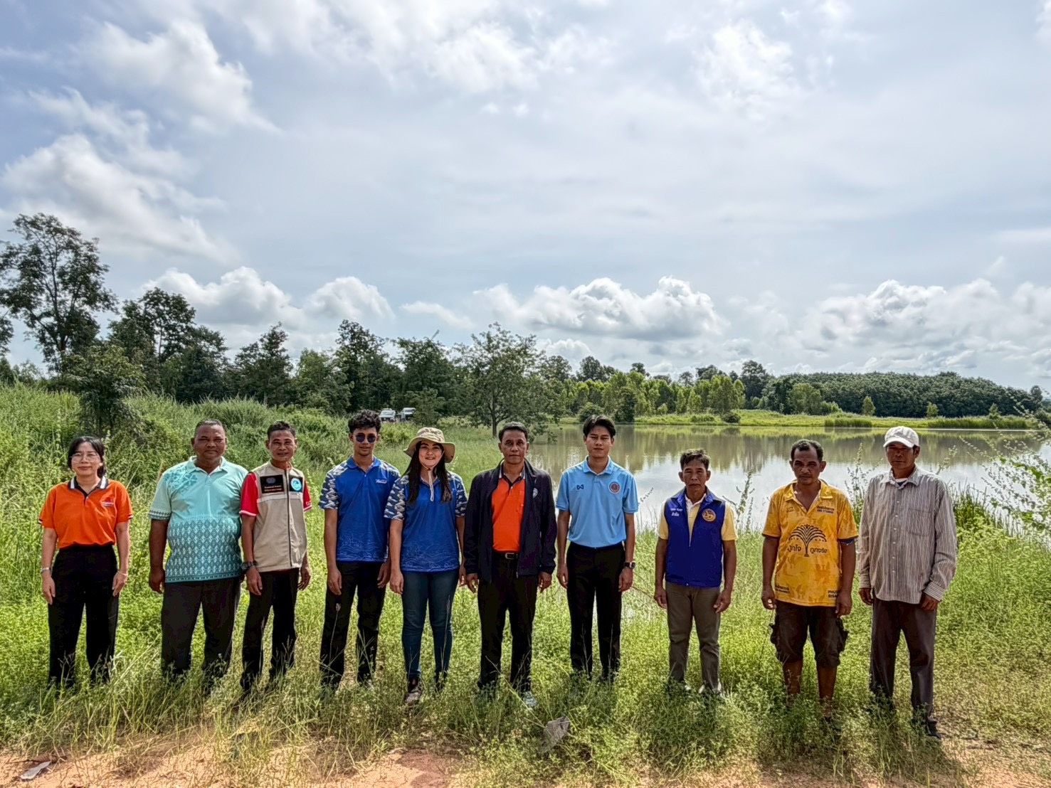 “ประมงศรีสะเกษ สำรวจแหล่งน้ำโครงการธนาคารสินค้าเกษตร ปีงบประมาณ 2569”