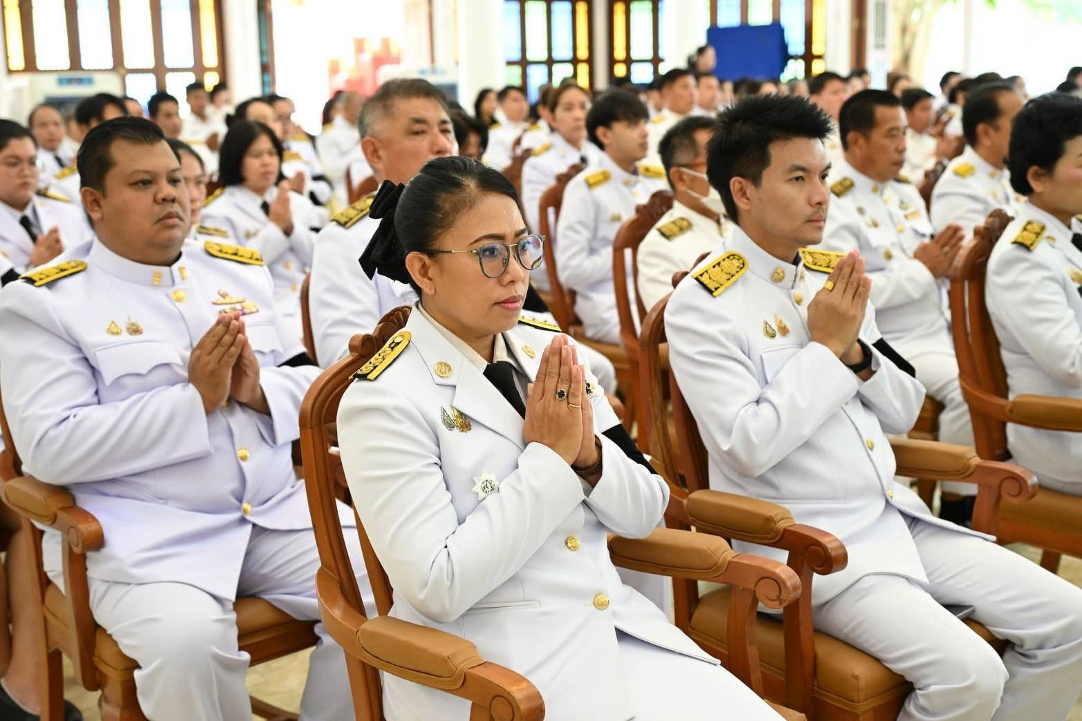 ร่วมพิธีเจริญพระพุทธมนต์เฉลิมพระเกียรติสมเด็จพระเจ้าลูกเธอ เจ้าฟ้าพัชรกิติยาภานเรนทิราเทพยวดี กรมหลวงราชสาริณีสิริพัชร มหาวัชรราชธิดา เนื่องในโอกาสวันคล้ายวันประสูติ 7 ธันวาคม 2568..คลิก