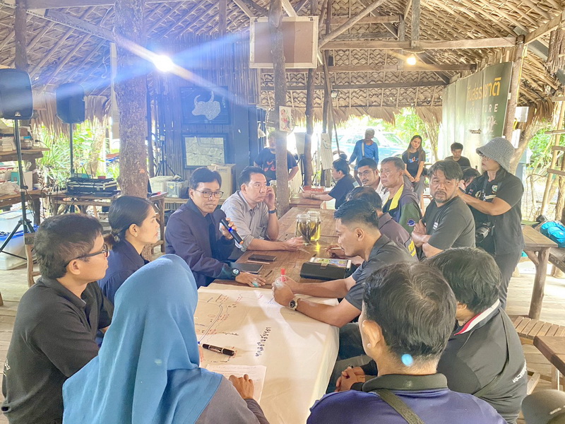 ร่วมเวทีหารือแนวทางการจัดการปลาหมอคางดำในระบบนิเวศทะเลสาบสงขลา