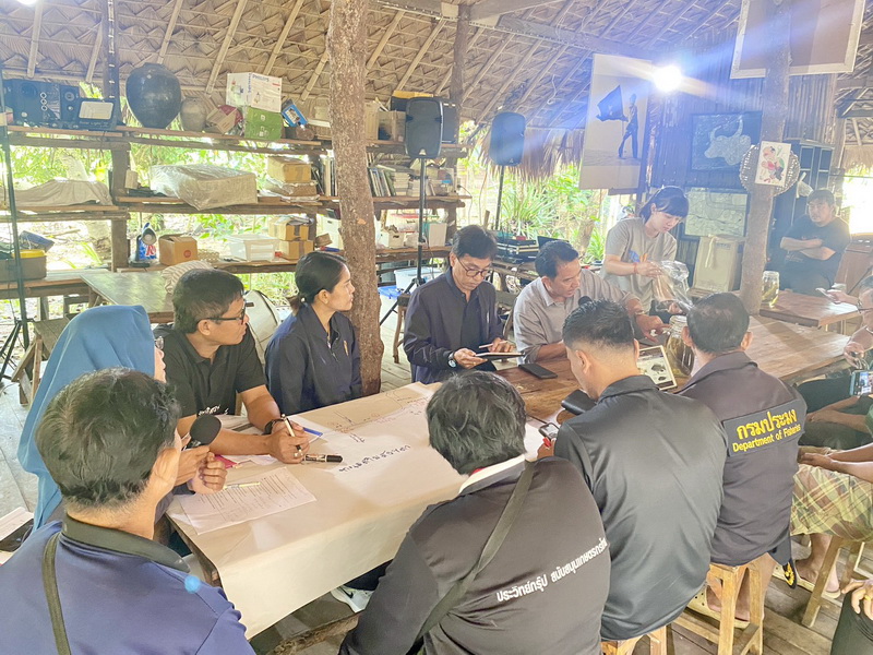 ร่วมเวทีหารือแนวทางการจัดการปลาหมอคางดำในระบบนิเวศทะเลสาบสงขลา