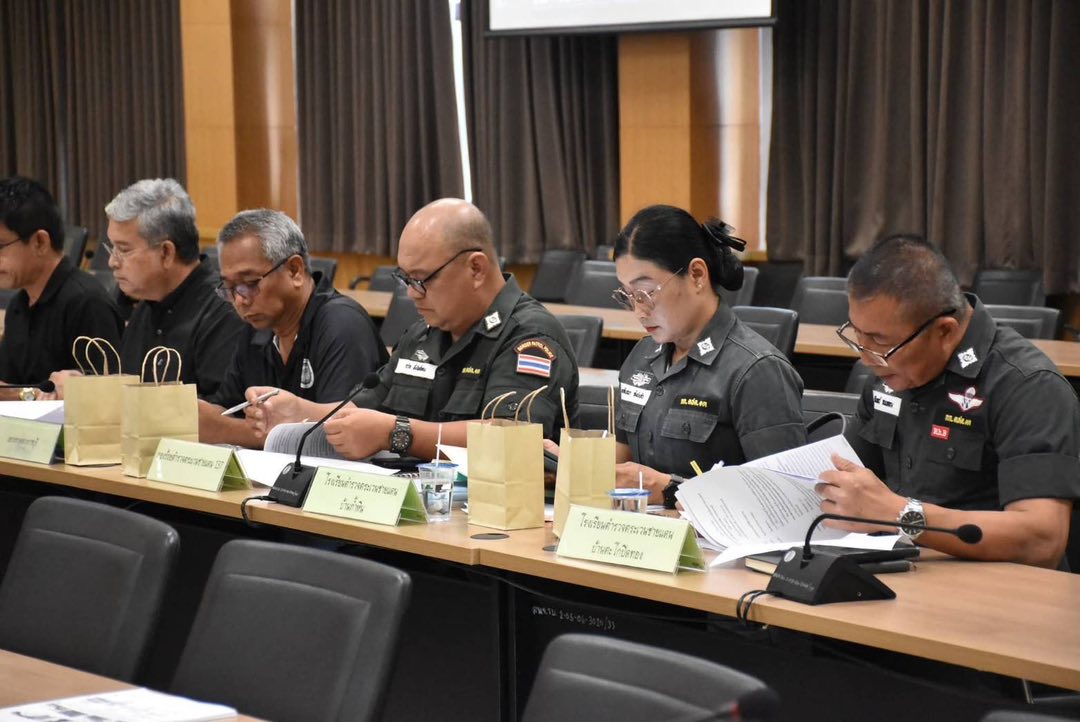 เข้าร่วมประชุมคณะกรรมการประสานการขับเคลื่อนและขยายผลโครงการอันเนื่องมาจากพระราชดำริและหลักปรัชญาของเศรษฐกิจพอเพียง จังหวัดราชบุรี ครั้งที่ 4/2568..คลิก