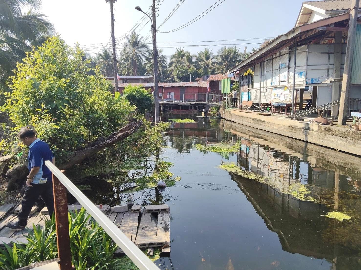  ลงพื้นที่สำรวจและเฝ้าระวังการแพร่กระจายประชากรปลาหมอคางดำในแหล่งน้ำธรรมชาติ ตามโครงการจัดการการแพร่ระบาดของปลาหมอคางดำในพื้นที่จังหวัดราชบุรี