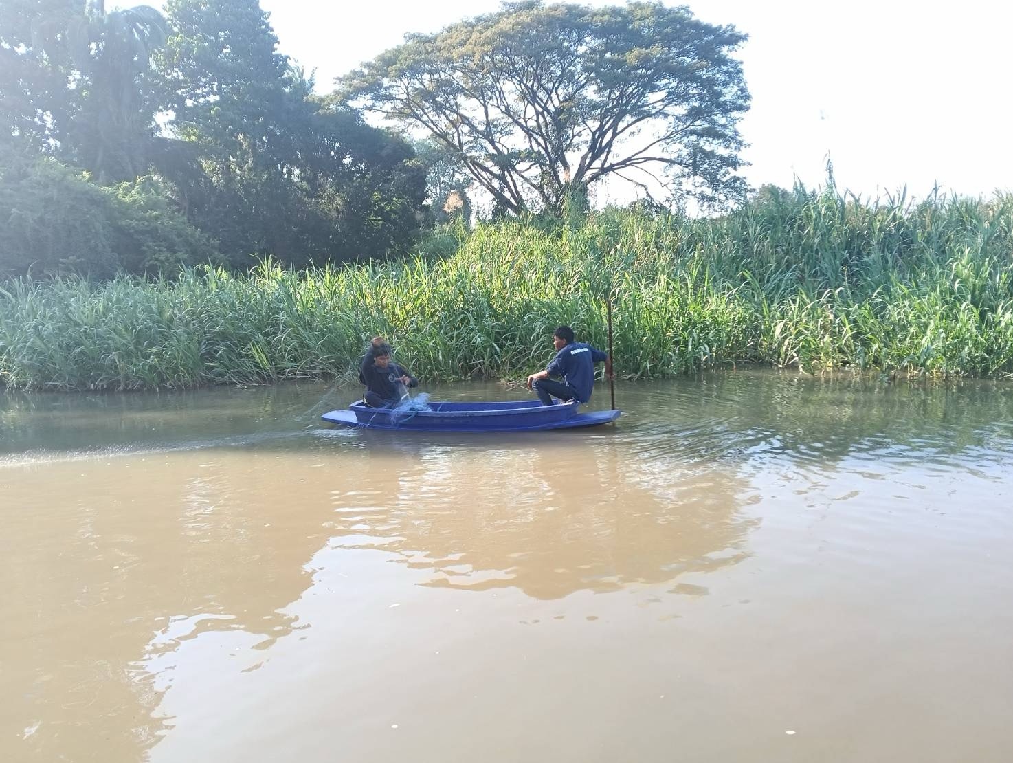 ศปจ.นครสวรรค์ ดำเนินการประเมินทรัพยากรสัตว์น้ำในแหล่งน้ำครั้งที่ 1  ในพื้นที่บึงบอระเพ็ด จังหวัดนครสวรรค์ และพื้นที่แม่น้ำปิง จังหวัดกำแพงเพชร และจังหวัดนครสวรรค์