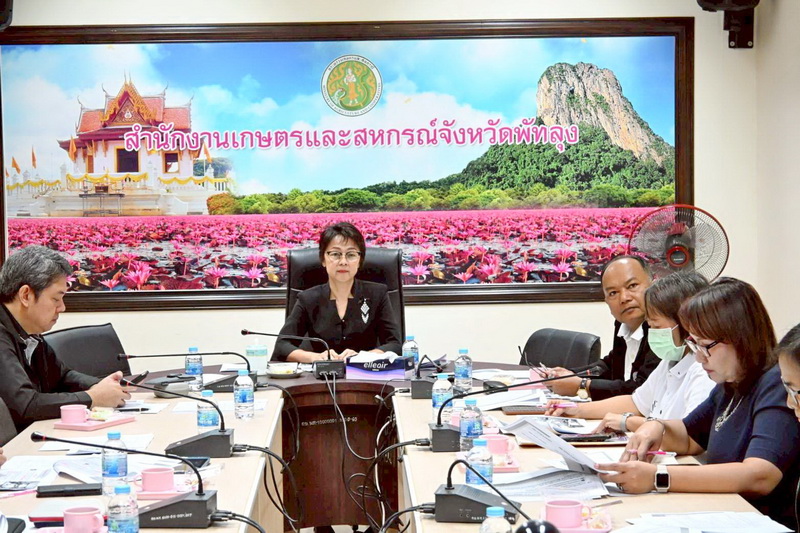 เข้าร่วมประชุมชี้แจงแนวทางการตรวจราชการกระทรวงเกษตรและสหกรณ์ ประจำปีงบประมาณ 2569..คลิก