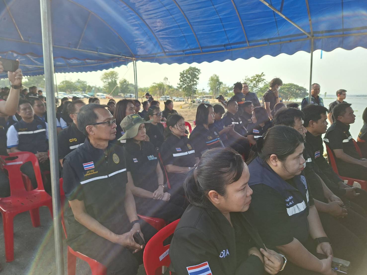 ศปจ.นครสวรรค์ ร่วมให้การต้อนรับวันที่ 22 มกราคม 2569 ร้อยเอกธรรมนัส  พรหมเผ่า รองนายกรัฐมนตรีและรัฐมนตรีว่าการกระทรวงเกษตรและสหกรณ์ ตรวจราชการที่อ่างเก็บคลองโพธิ์ อ.แม่เปิน จ.นครสวรรค์ โดยมีข้าราชการในสังกัดกระทรวงเกษตรและสหกรณ์ และข้าราชการในสังกัดกรมประมงในพื้นที่จังหวัดนครสวรรค์ ร่วมให้การต้อนรับ