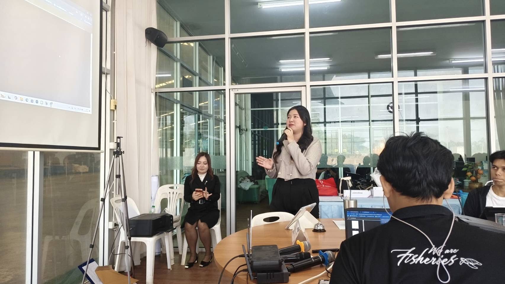 จัดฝึกอบรมเกษตรกรและผู้ประกอบการ หลักสูตร “การพัฒนา “Smart Farmer ด้านสัตว์น้ำสวยงาม” 