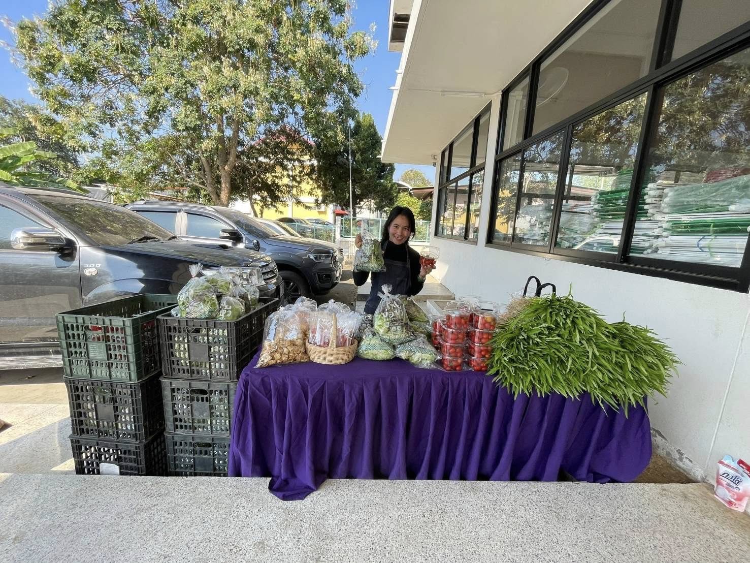 ลงพื้นที่โครงการฟาร์มตัวอย่างตามแนวพระราชดำริ บ้านบ่อหวี..คลิก