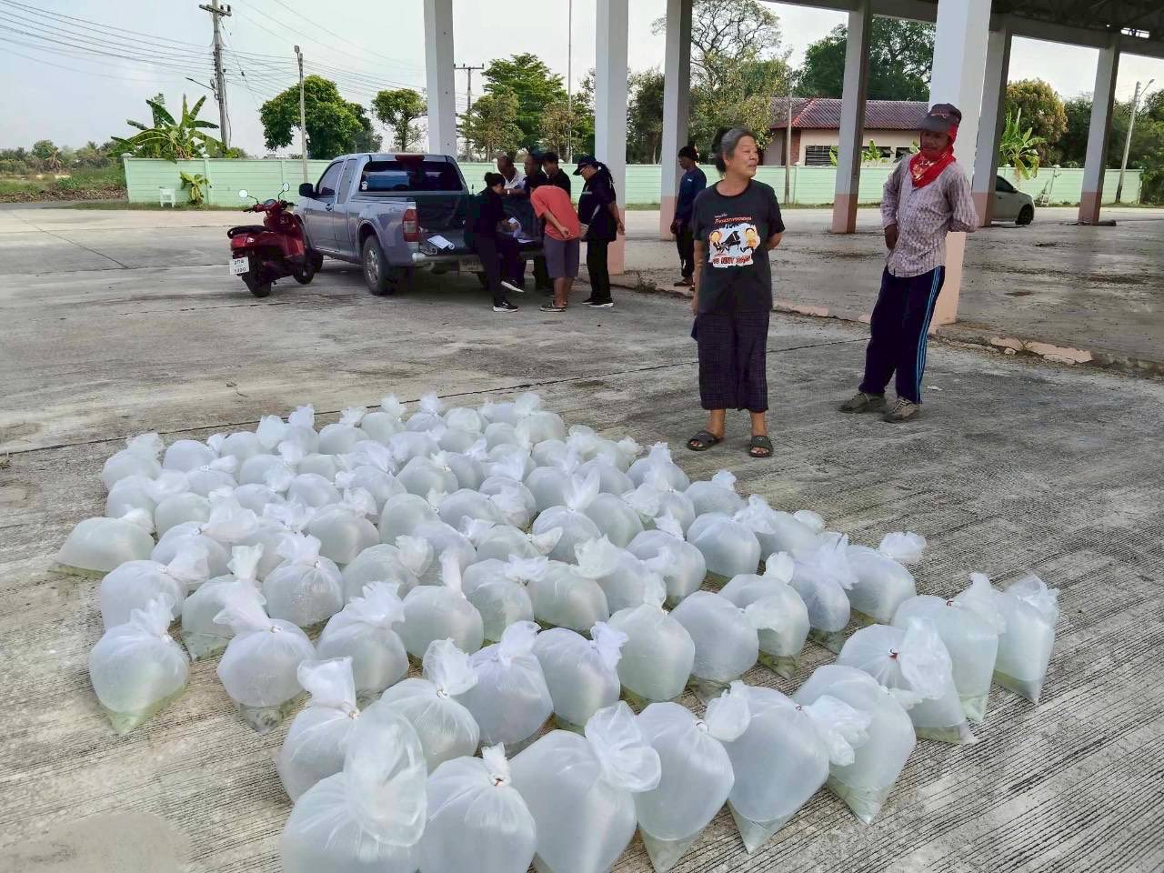 ลงพื้นที่ปฏิบัติงานโครงการศูนย์เรียนรู้การเพิ่มประสิทธิภาพการผลิตสินค้าเกษตร กิจกรรมถ่ายทอดเทคโนโลยีการผลิตด้านการประมง