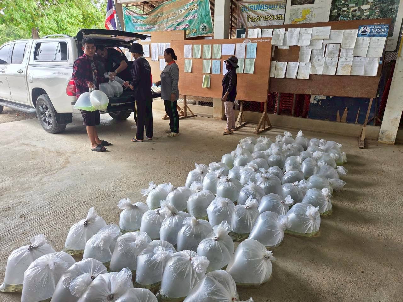  ลงพื้นที่ปฏิบัติงานโครงการศูนย์เรียนรู้การเพิ่มประสิทธิภาพการผลิตสินค้าเกษตร อำเภอจอมบึง 