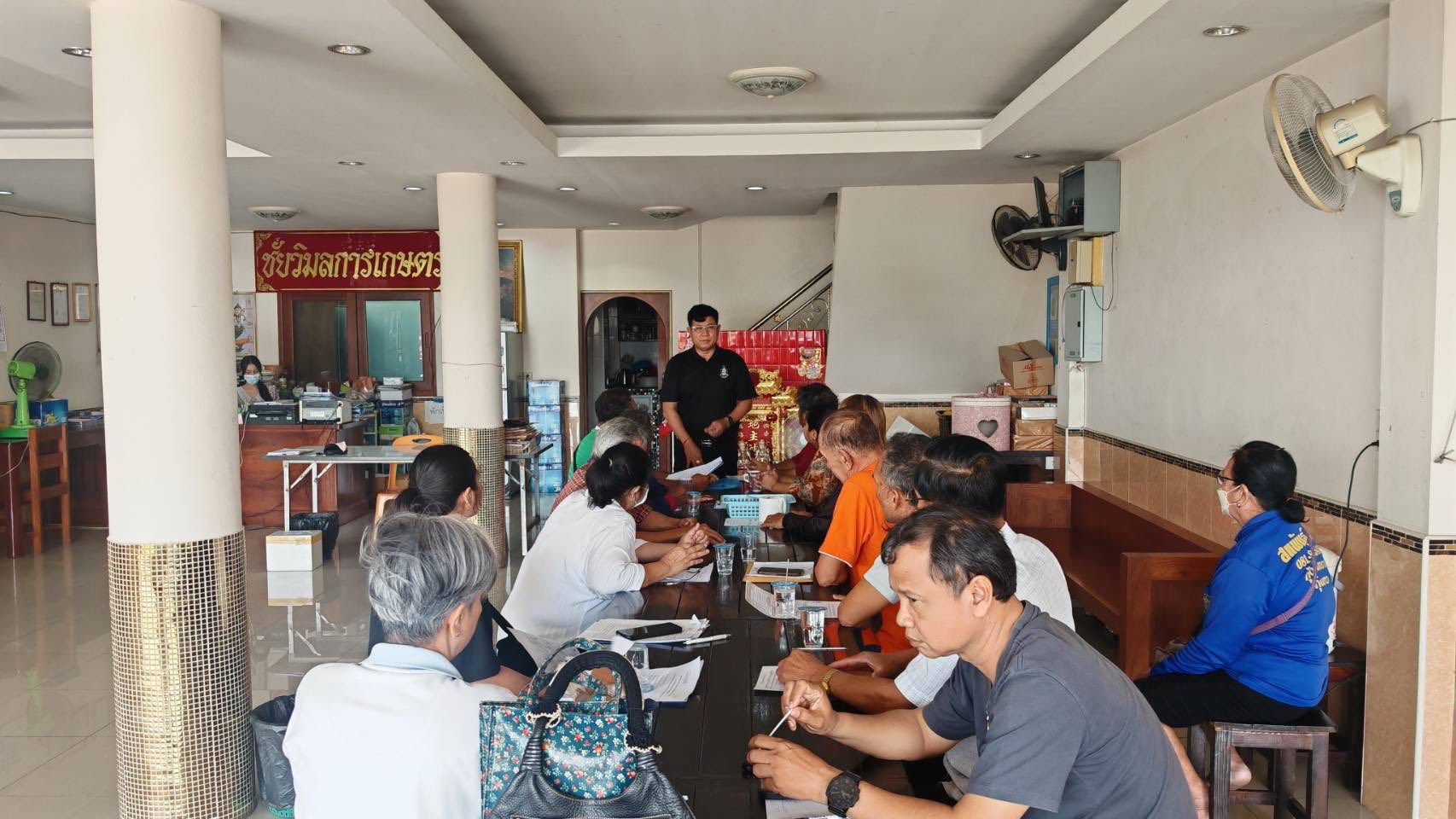 ลงพื้นที่ชี้แจงหลักเกณฑ์เงื่อนไข วิธีการดำเนินงานตามโครงการยกระดับสินค้าเกษตรมูลค่าสูง 