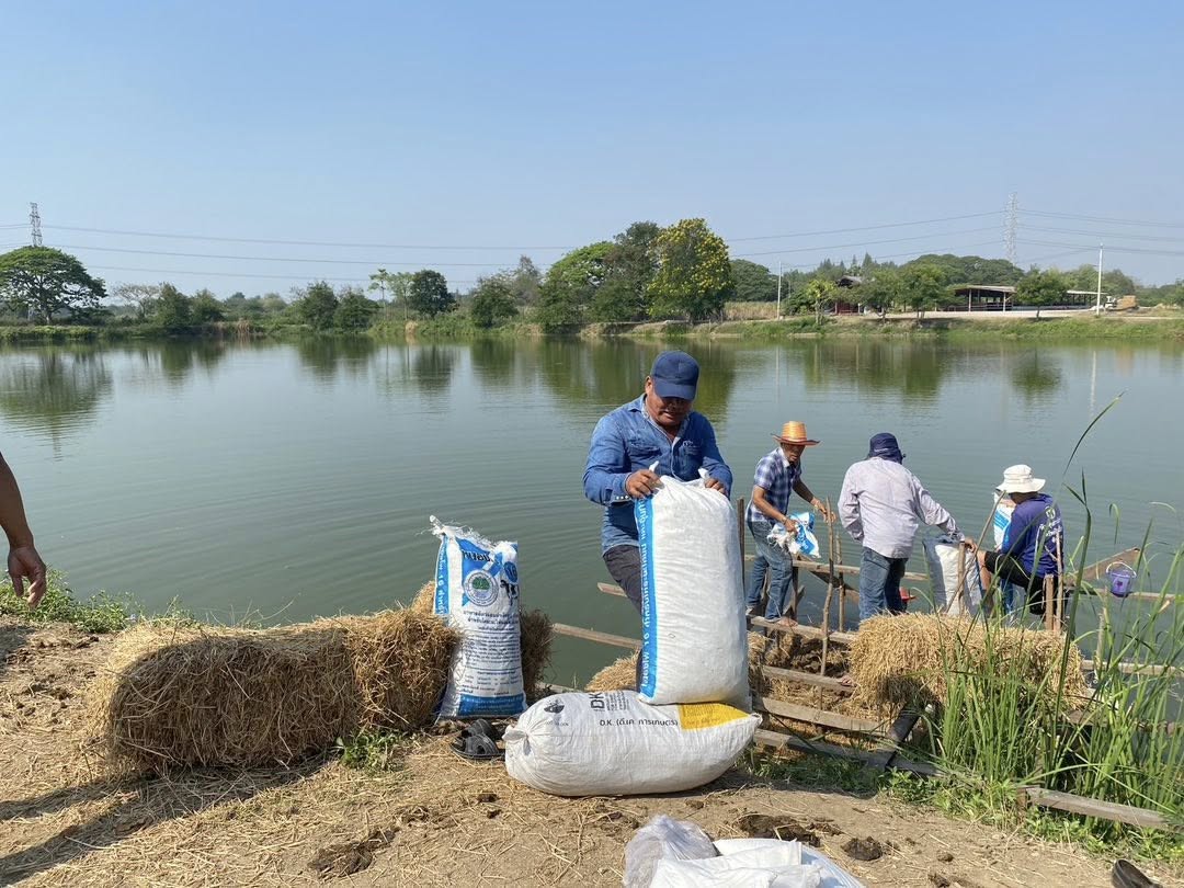 ลงพื้นที่เติมวัสดุอาหารธรรมชาติ ครั้งที่ 1..คลิก