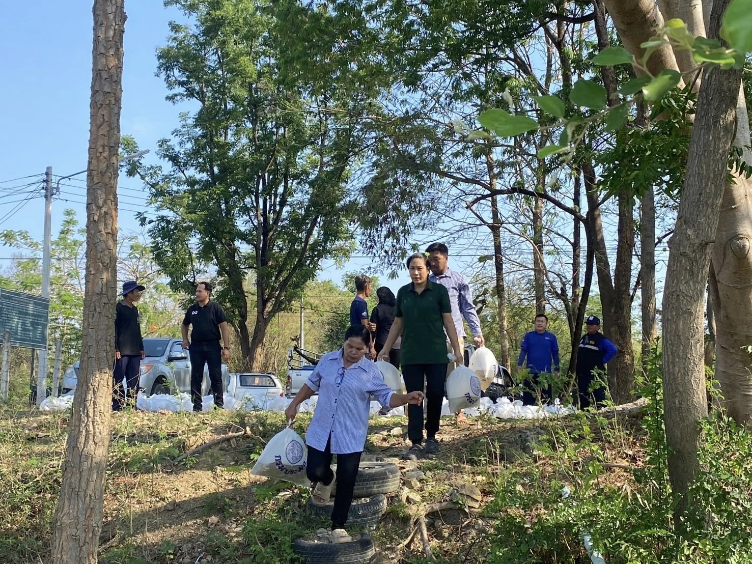 ลงพื้นที่ร่วมกับคณะกรรมการแหล่งน้ำชุมชน  อำเภอปากท่อ