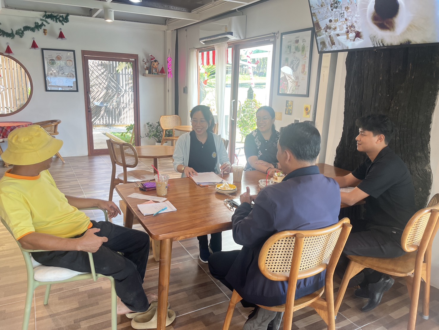  ประมงศรีสะเกษ ลงพื้นที่ติดตามและให้คำแนะนำการขึ้นทะเบียนองค์กรชุมชนประมงท้องถิ่น