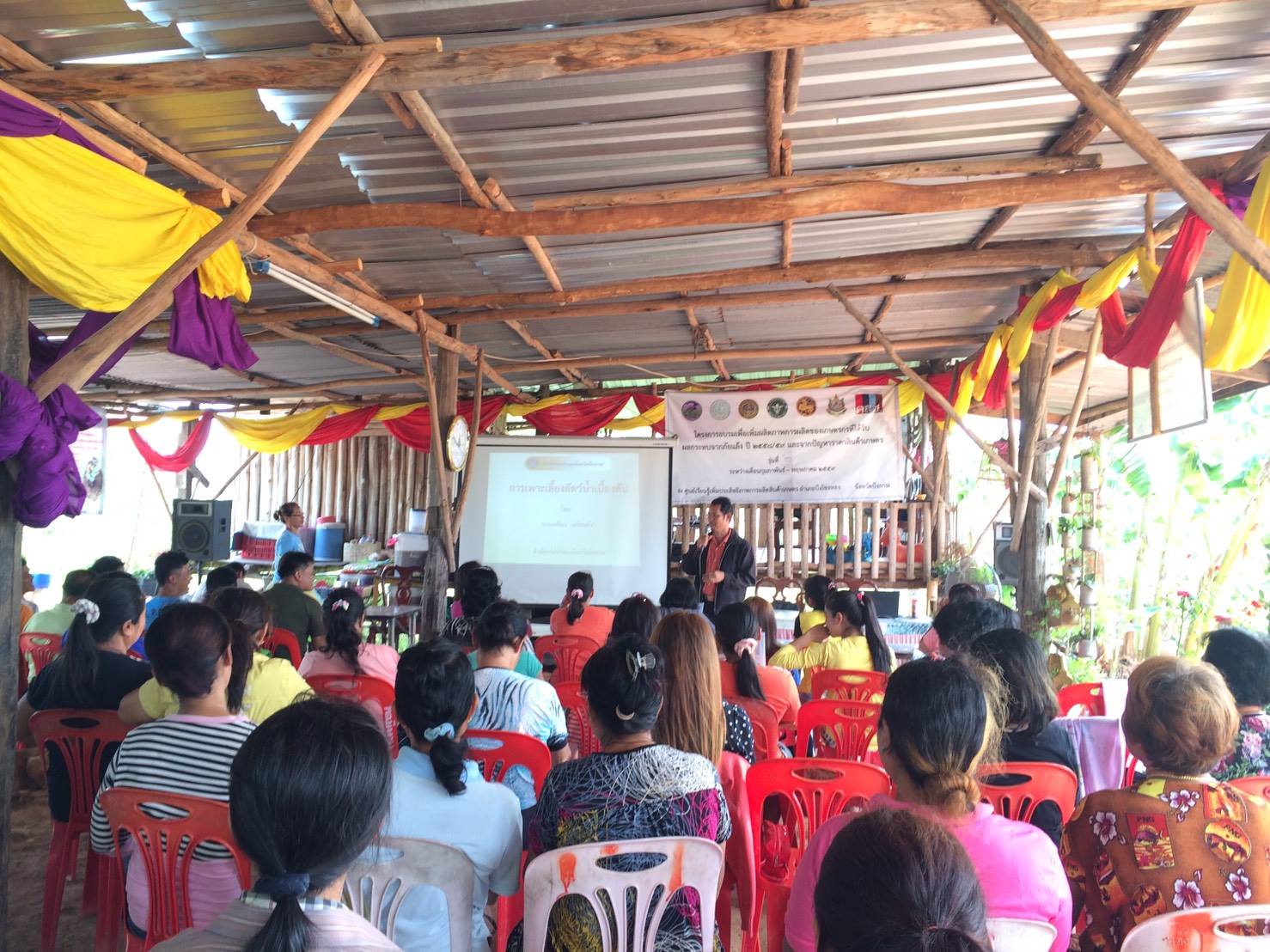 การอบรมเกษตรกร (รุ่น2) ณ ศูนย์..ชมภาพ