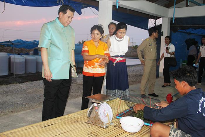 ลงพื้นที่ตรวจเยี่ยมโครงการฟาร์..ชมภาพ