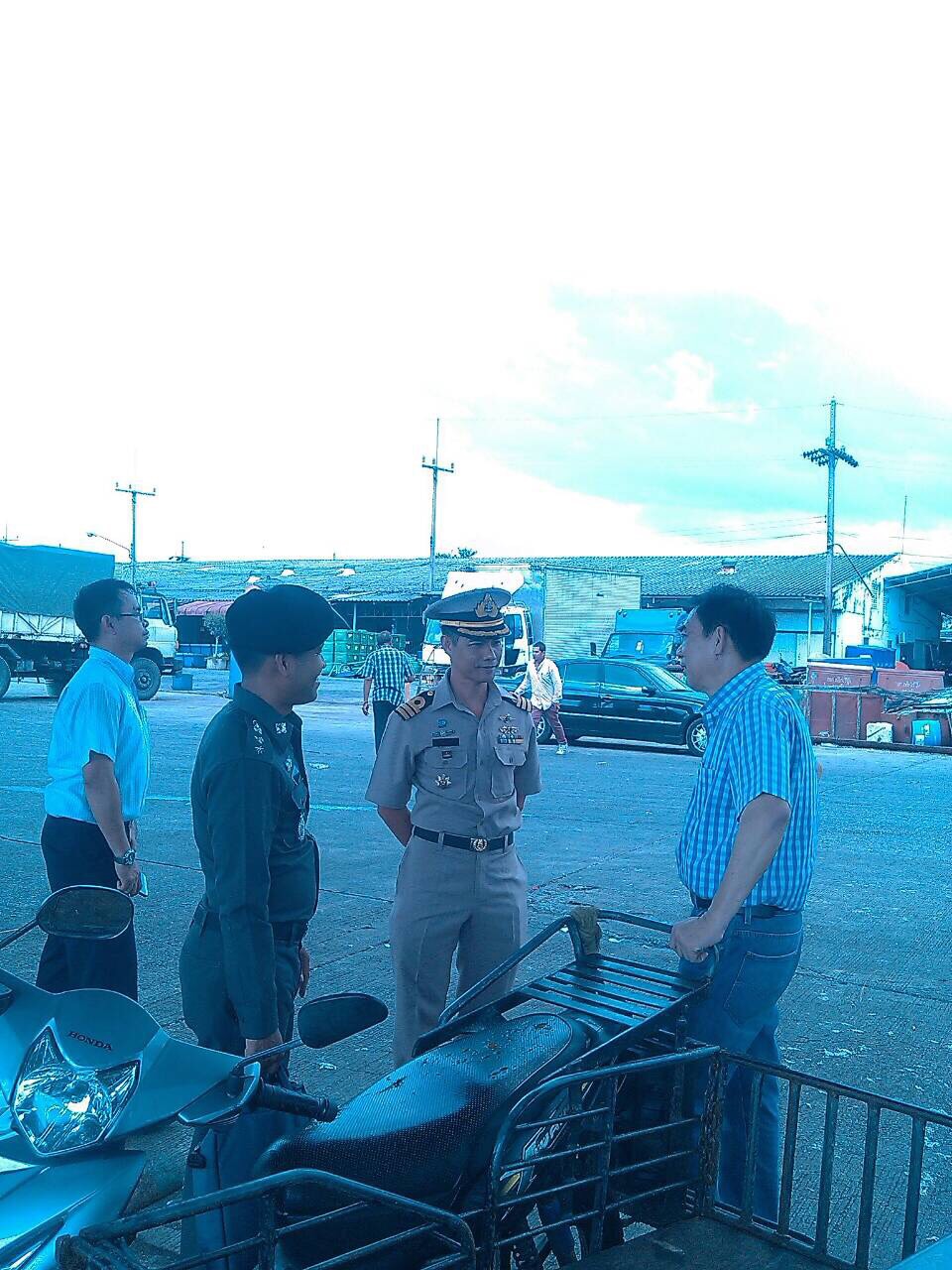 ลงพื้นที่ตรวจสอบเรือประมง ร่วม..ชมภาพ