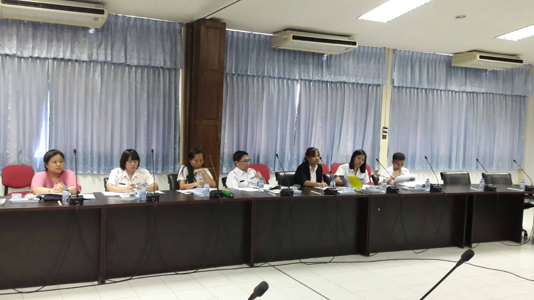 ประชุมคณะทำงานพัฒนาคุณภาพการบร..ชมภาพ