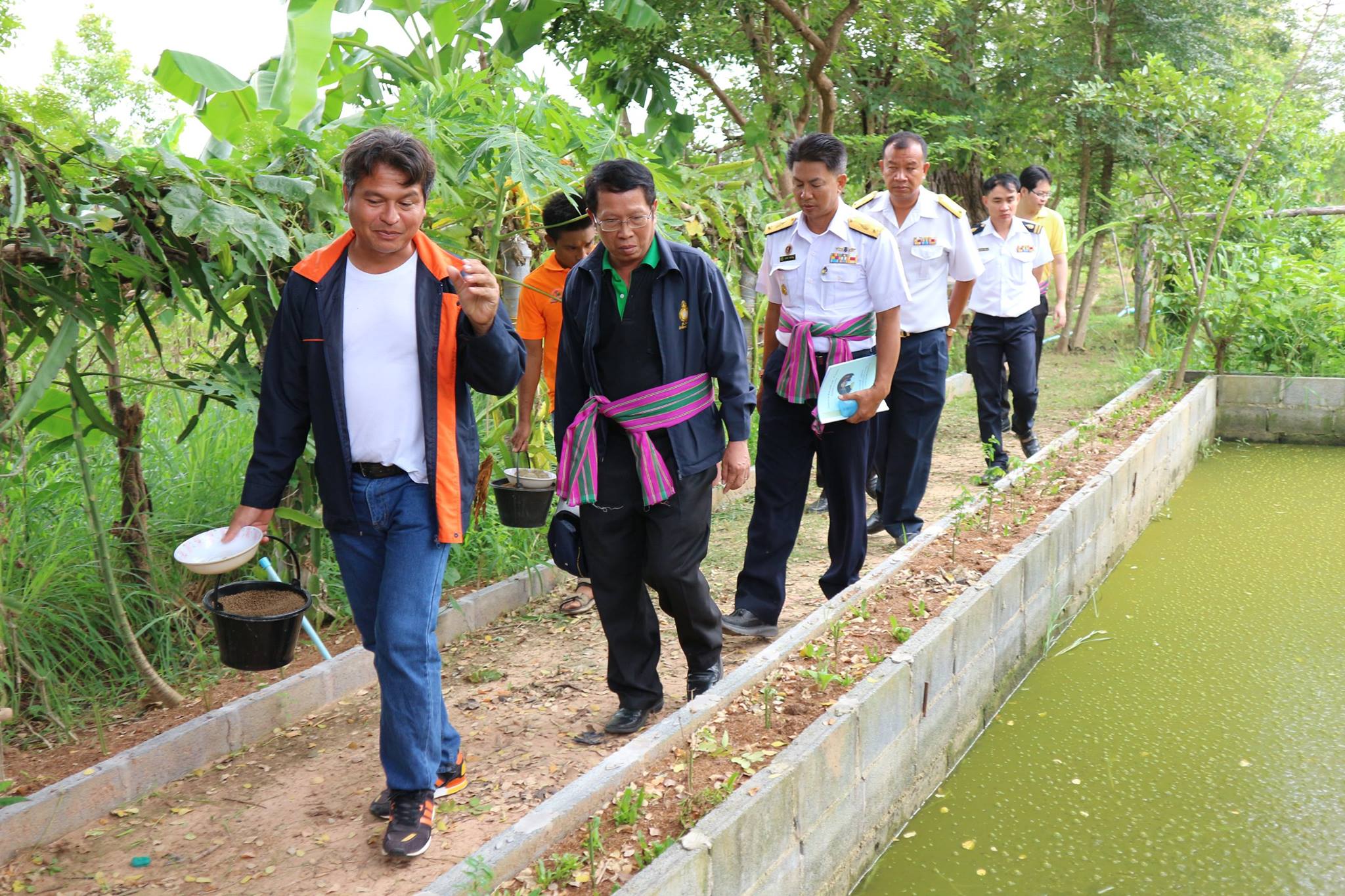 การคัดเลือกประมงอาสาดีเด่นฯ พร..ชมภาพ