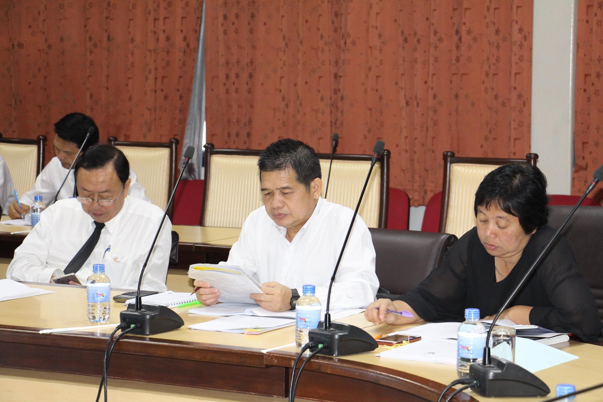 การประชุม เรื่อง แนวทางการกำหน..ชมภาพ
