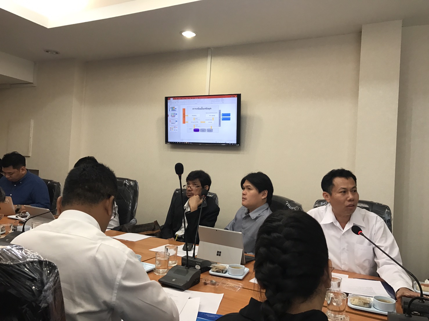 การประชุมการให้ข้อมูลเรือประมง..ชมภาพ