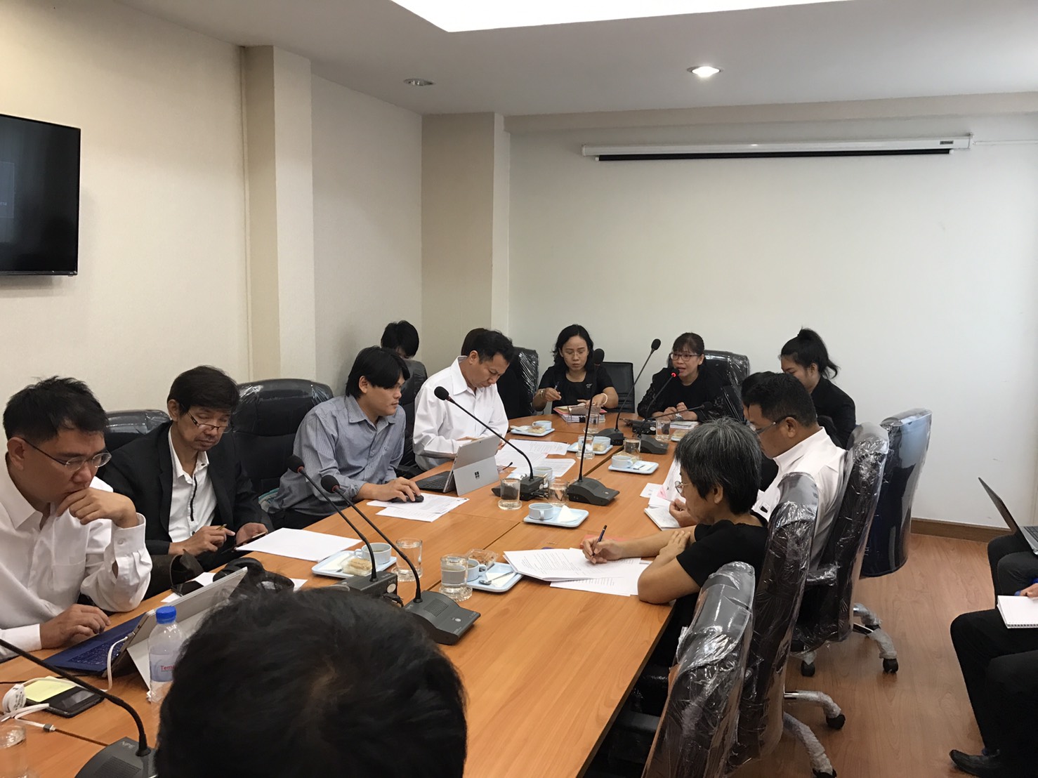 การประชุมการให้ข้อมูลเรือประมง..ชมภาพ