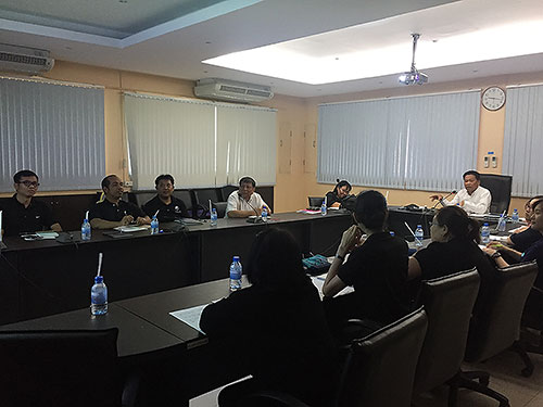 จัดประชุมคณะทำงานจัดทำการประเม..ชมภาพ