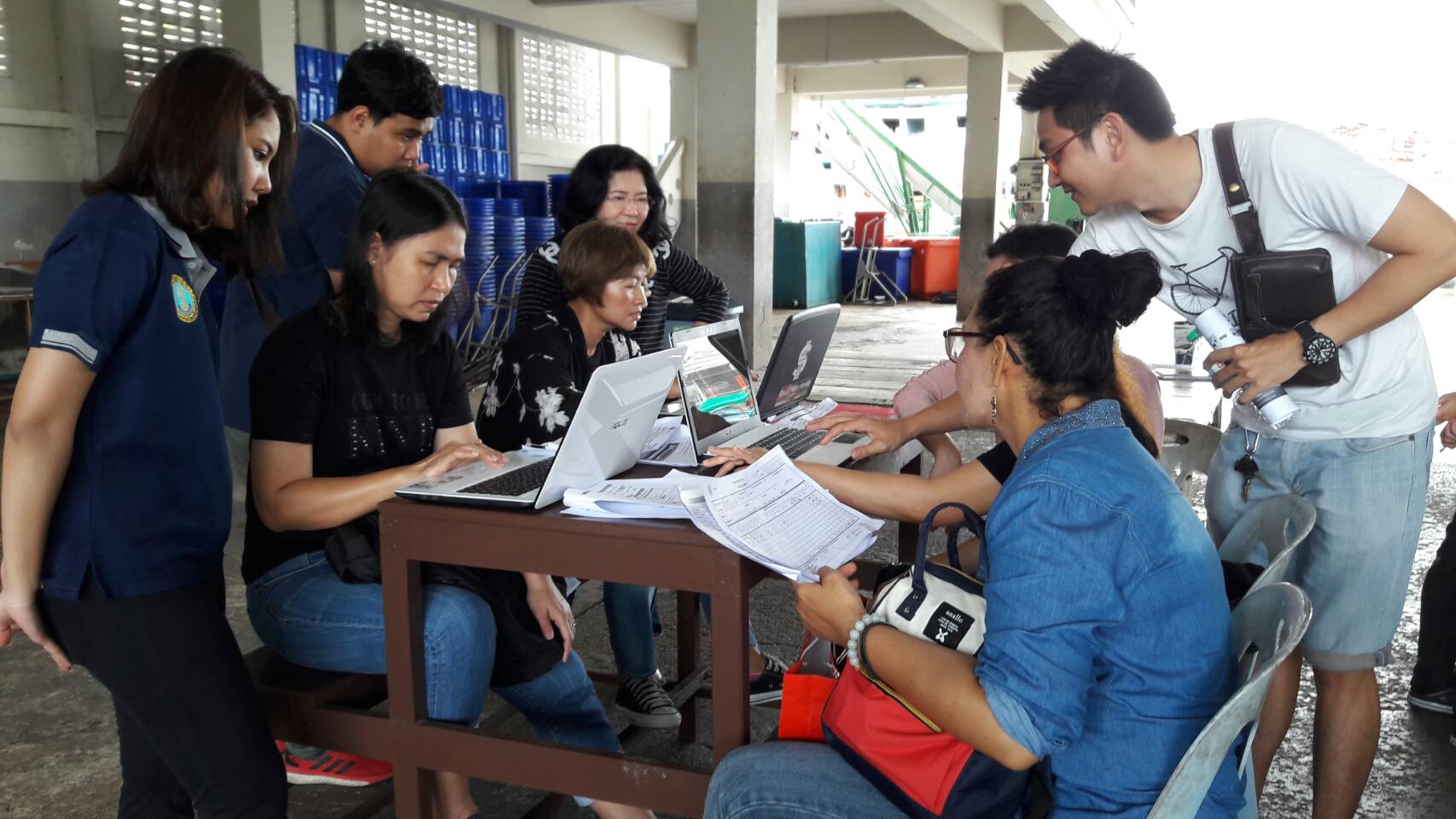 กรมประมงลงพื้นที่เพื่อทดลองใช้..ชมภาพ