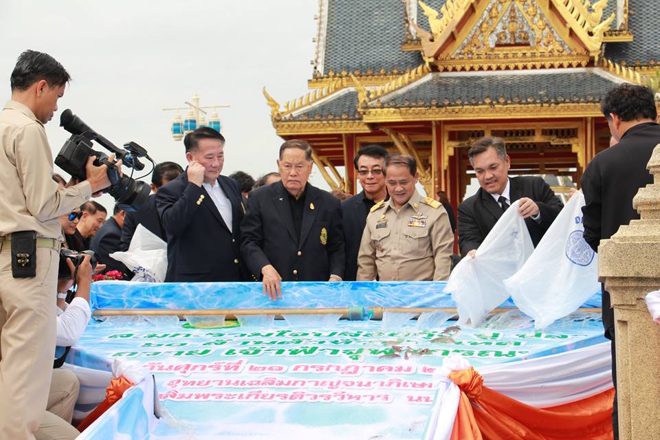 ณ บริเวณหน้าศาลาจัตุรมุข อุทยา..ชมภาพ