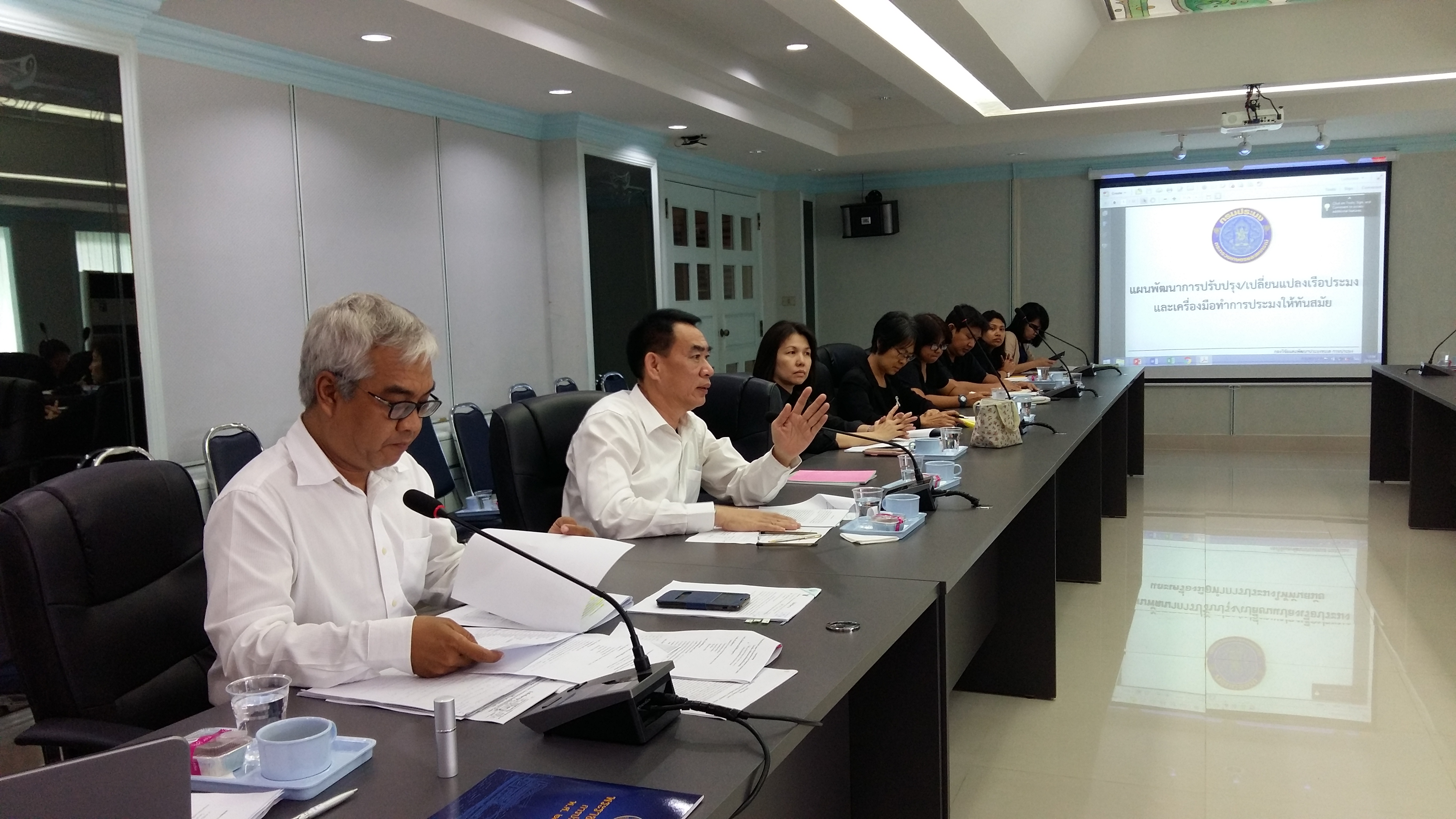 การประชุมหารือกับผู้แทนจาก Jap..ชมภาพ