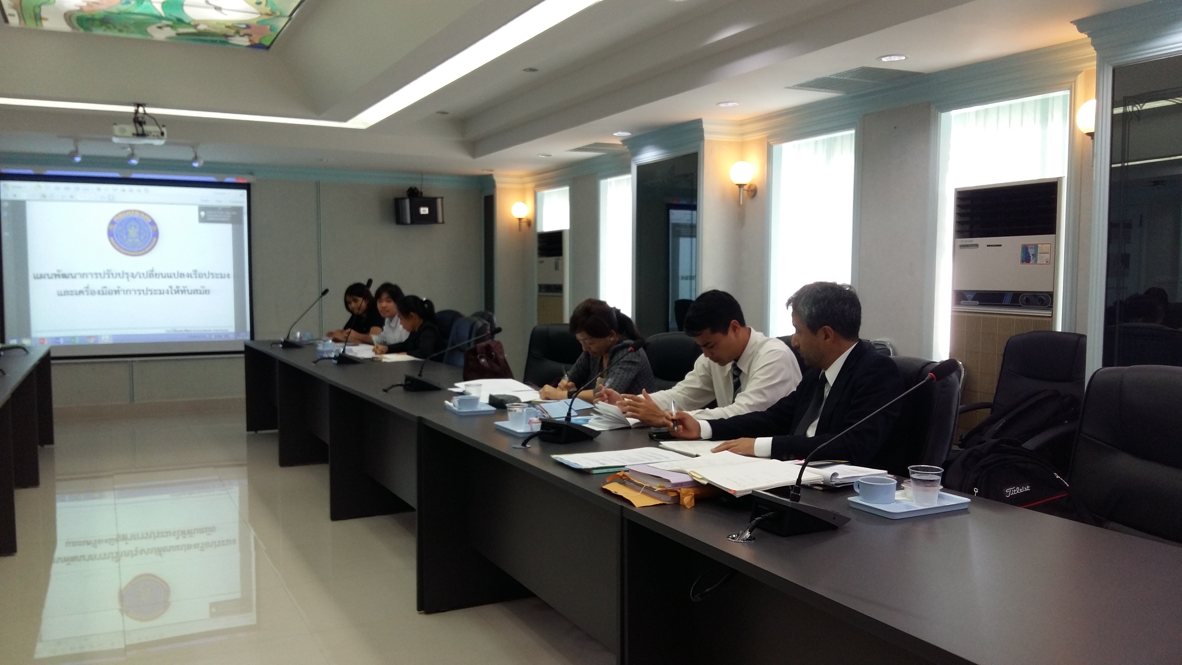การประชุมหารือกับผู้แทนจาก Jap..ชมภาพ