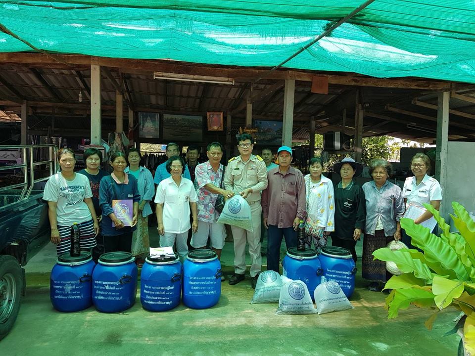  มอบปัจจัยการผลิต (พันธุ์ปลานิ..ชมภาพ