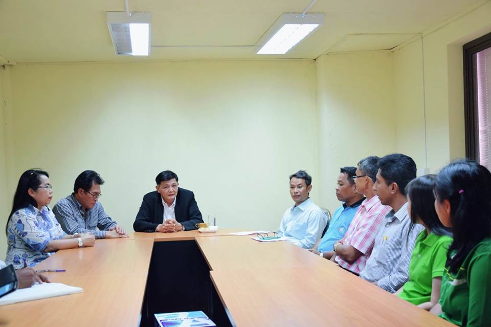 ประชุมต้อนรับ นายอรุณชัย พุทธเ..ชมภาพ