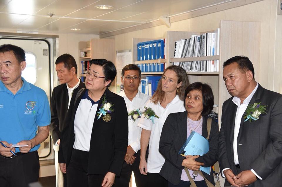 ต้อนรับทีมนักวิจัยนานาชาติที่ร..ชมภาพ