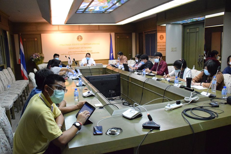 คณะเจ้าหน้าที่กรมประมงเข้าร่วม..ชมภาพ