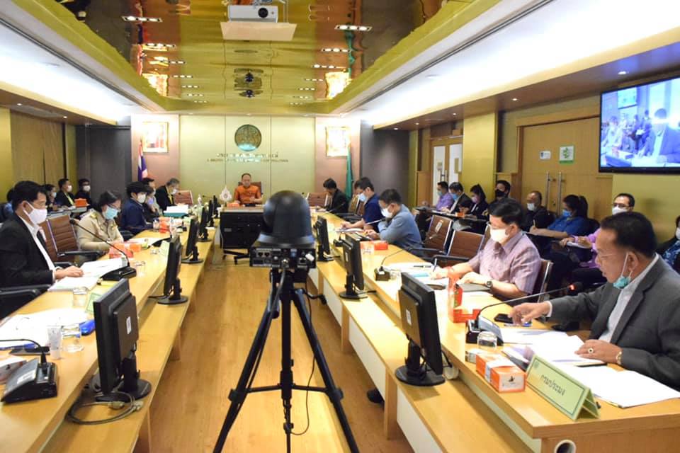 ประชุมศูนย์ประสานการปฎิบัติภาย..ชมภาพ