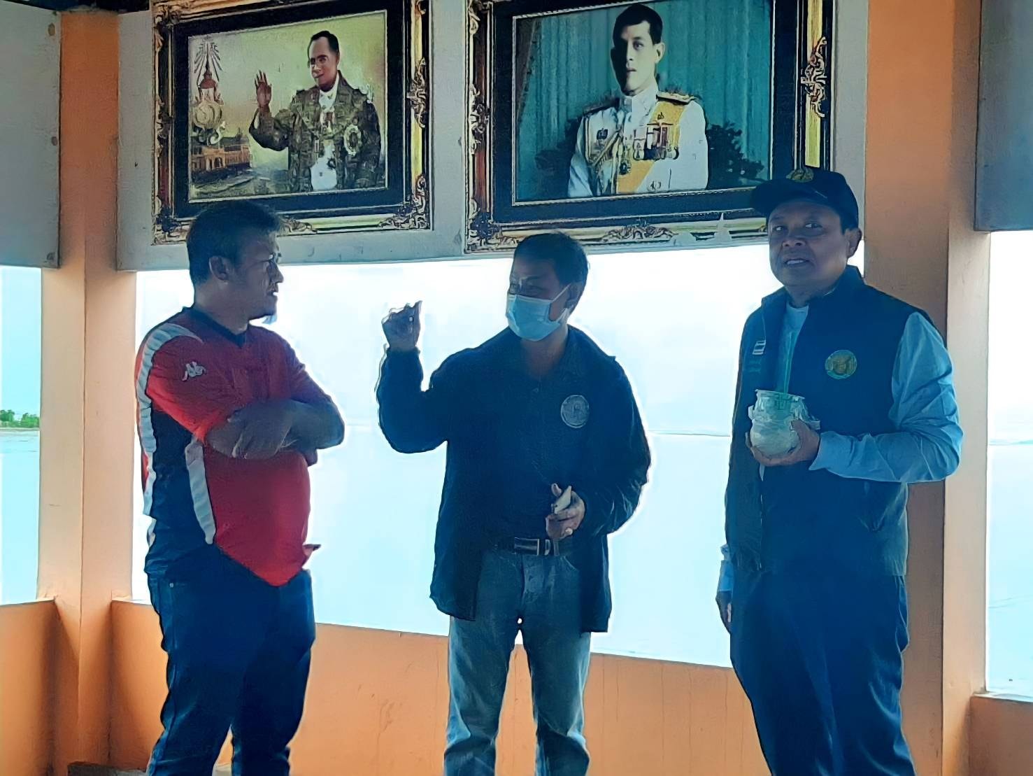 ตรวจเยี่ยมพื้นที่ หมู่บ้านชาวป..ชมภาพ