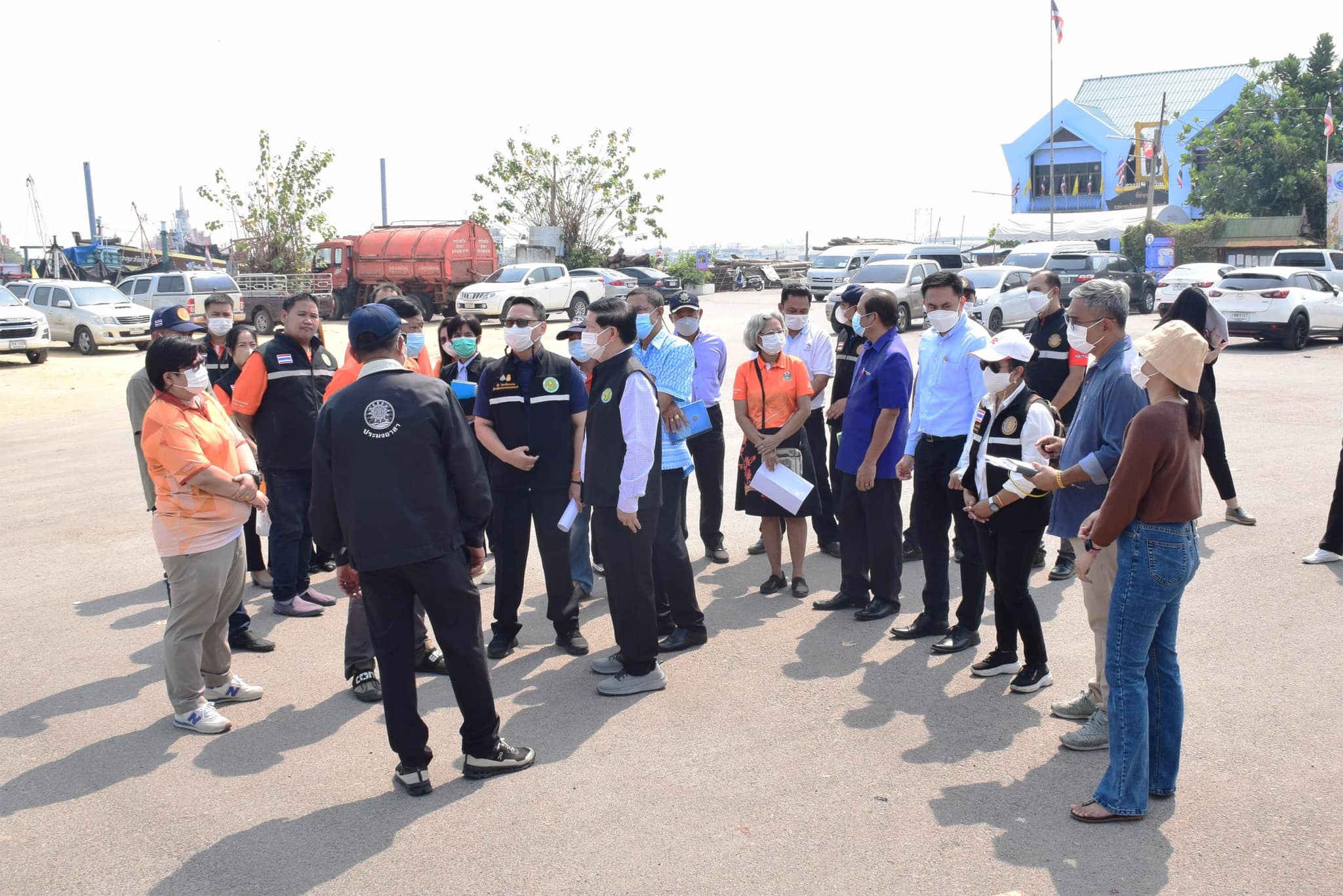  ลงพื้นที่ตรวจดูสถานที่จัดงาน ..ชมภาพ
