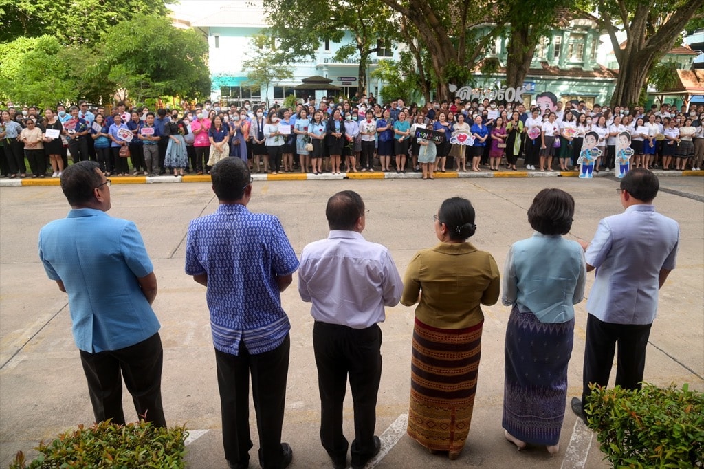 จัดพิธีมุทิตาจิตผู้เกษียณอายุร..ชมภาพ