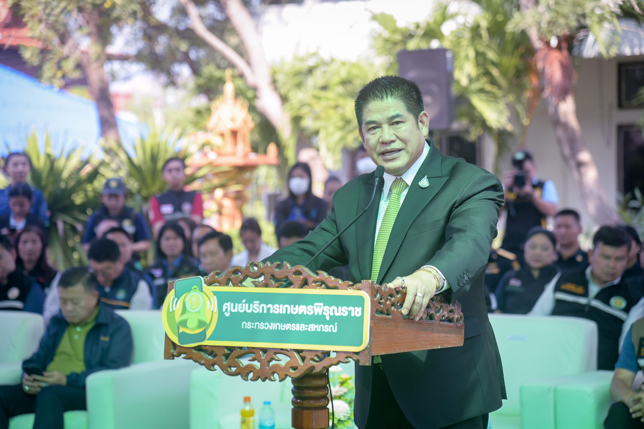 พิธีเปิดศูนย์บริการเกษตรพิรุณร..ชมภาพ
