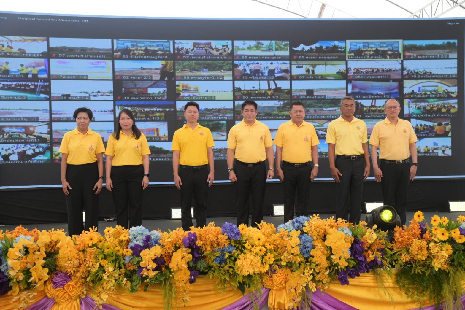 เปิดงานโครงการพัฒนา 72 สายน้ำอ..ชมภาพ