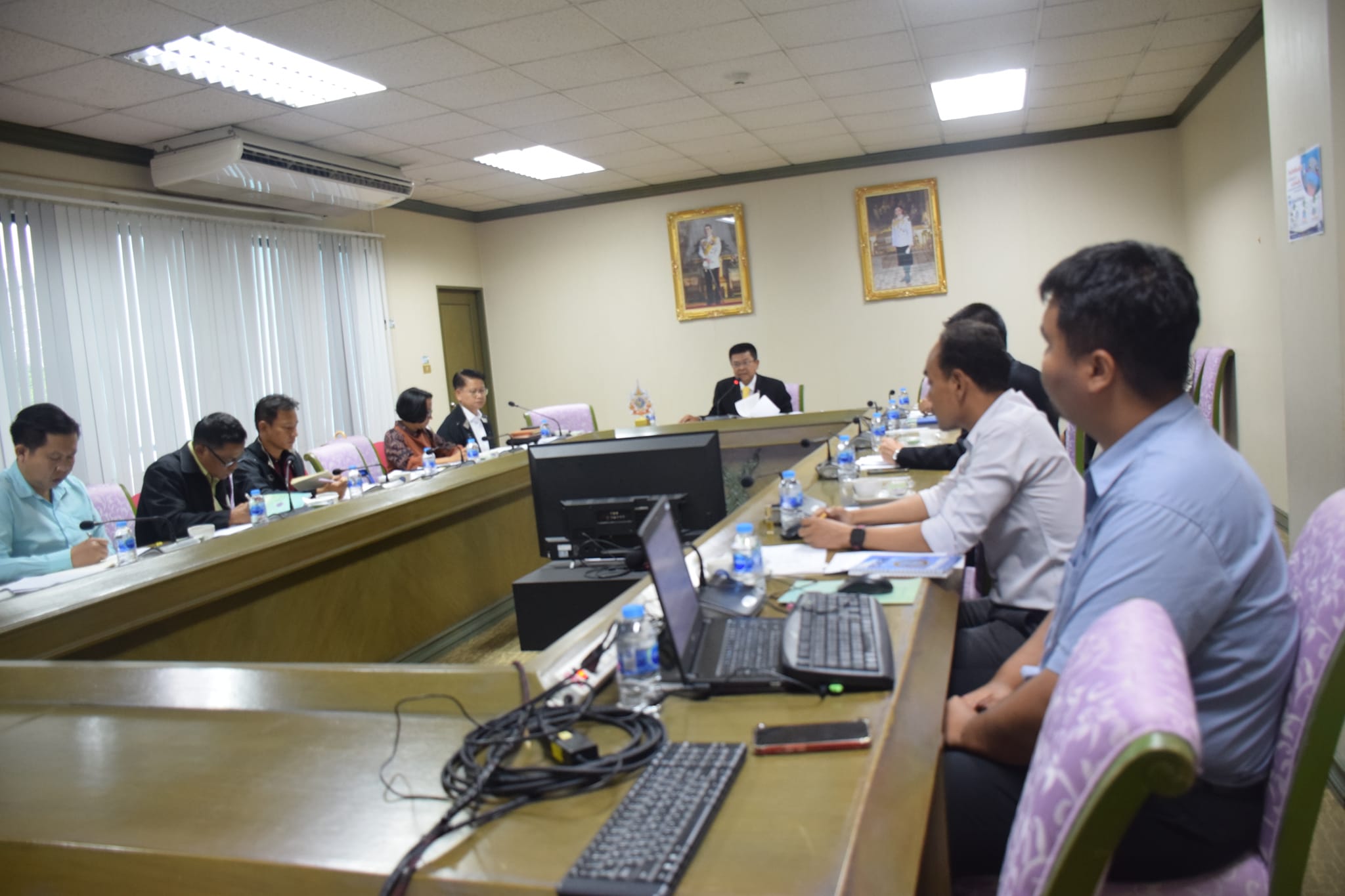 การประชุมหารือบทกำหนดโทษ ที่เก..ชมภาพ