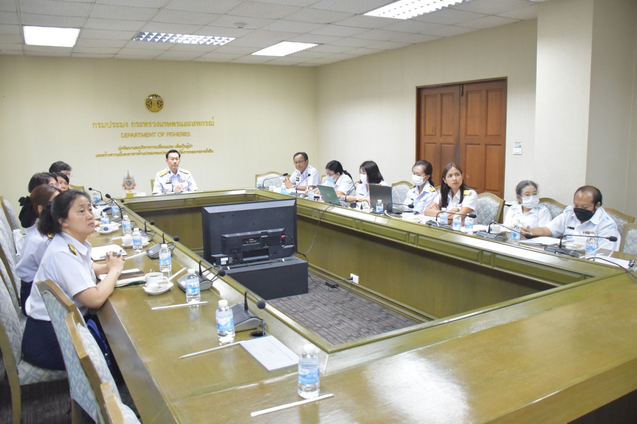 การประชุมกองบรรณาธิการจัดทำวาร..ชมภาพ