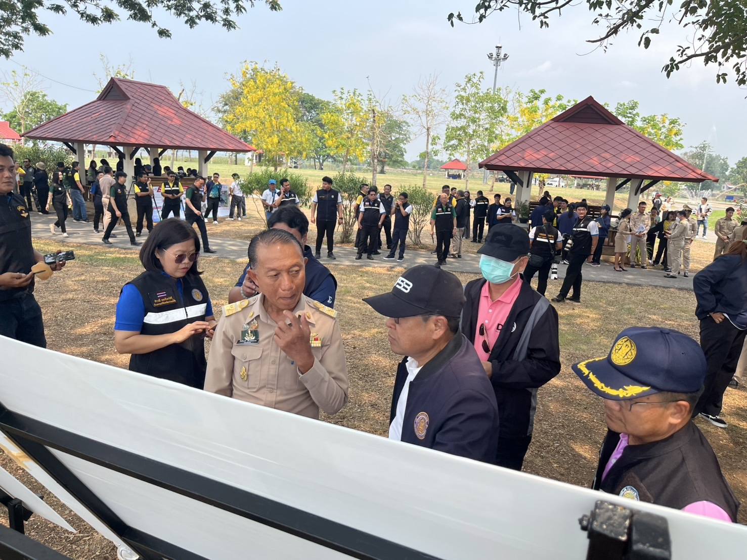 เข้าร่วมการลงพื้นที่ตรวจราชการ..ชมภาพ