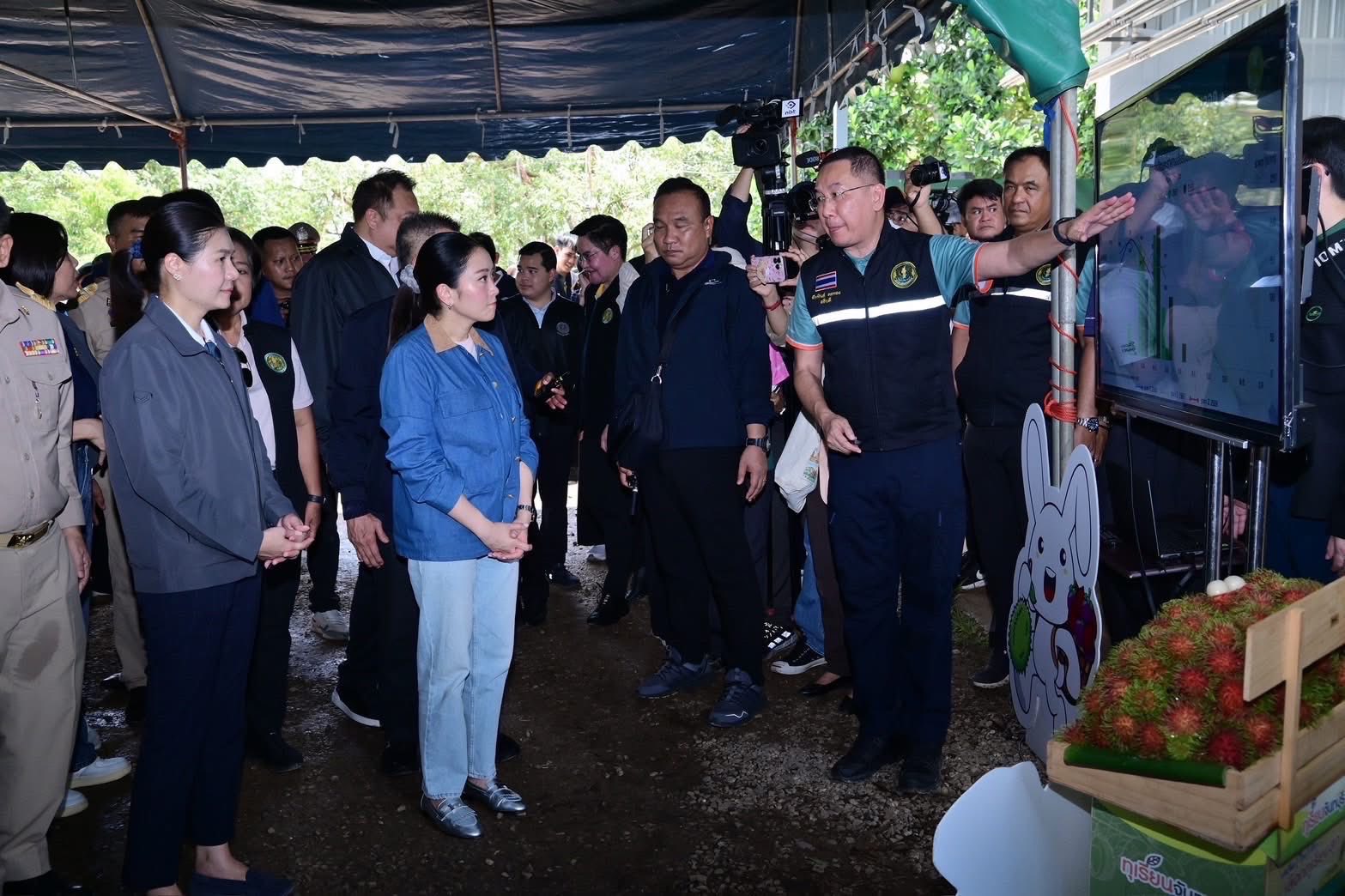 ลงพื้นที่ตรวจราชการ ณ จังหวัดจ..ชมภาพ