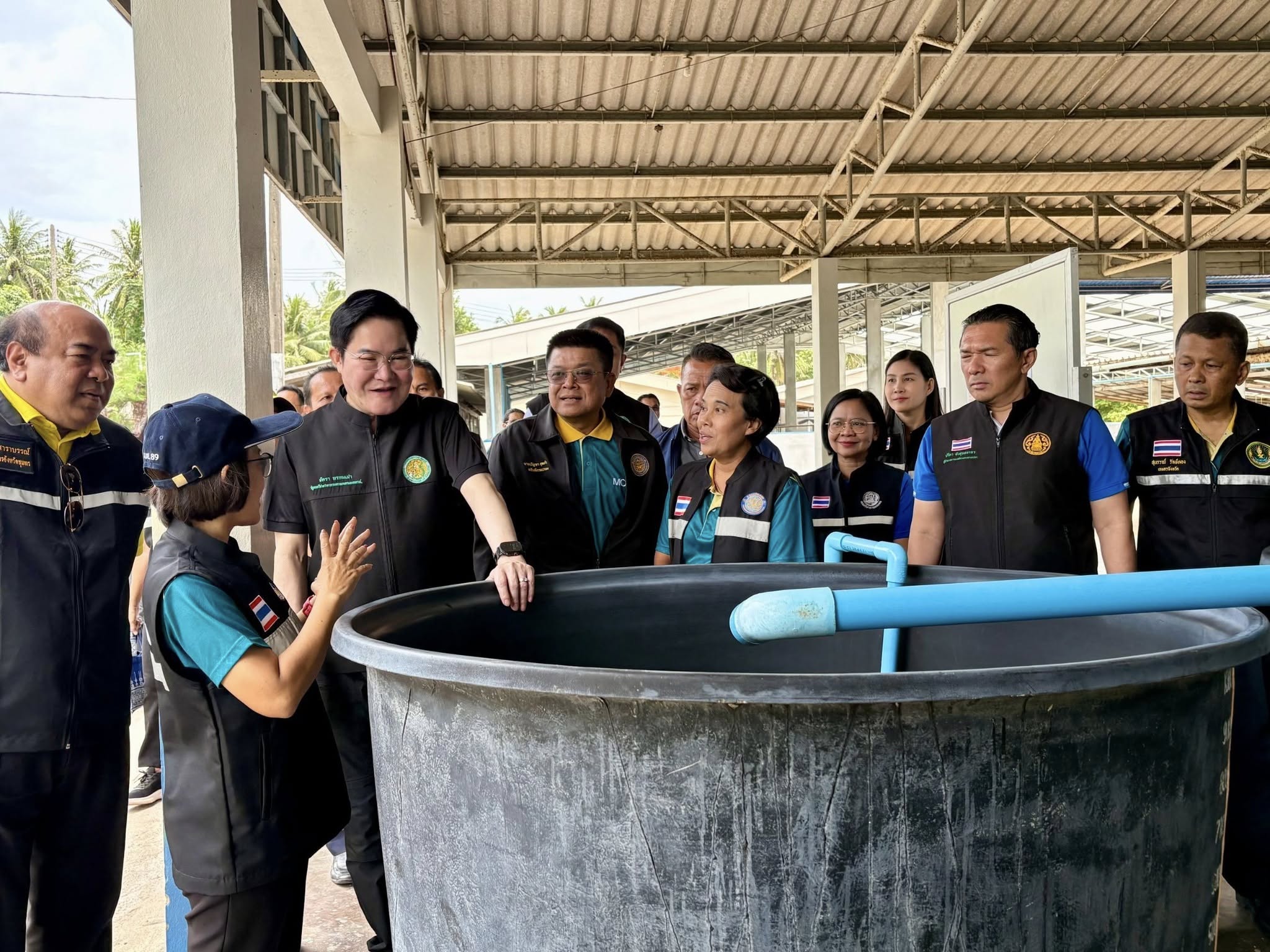 ร่วมลงพื้นที่ติดตามรัฐมนตรีช่ว..ชมภาพ
